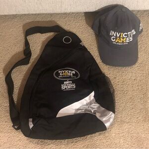 Invictus Games Orlando Backpack and Baseball Cap Set